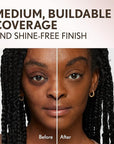 Covergirl Clean Invisible Pressed Powder, Lightweight, Breathable, Vegan Tawny 165, 0.38oz