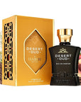 H HABIBI Desert Oud Perfume for Men - 2.5 oz (75ML) Long Lasting Arabian Cologne, Bold Floral Woody Men Perfume, Luxury Fragrance Gift for Special Occasions