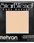 Mehron Makeup StarBlend Cake (2 oz) (Light Buff)