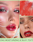 6-Color Korean Velvet Lip Tint Set - Waterproof, Lip