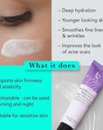 Anti Aging Face Moisturizer for Women - Made with Natural & Organic Ingredients Bakuchiol, Retinol Alternative, Hydrating Face Moisturizer Wrinkle Cream for Face, Anti Wrinkle Face Cream for Women