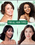 Hair Growth Oil for Women & Men. 10+ Ingredients to Strengthen & Hydrate Thinning, Dry Hair for a Healthier-Looking Scalp. With Peppermint & Wild Black Castor Oil. Vegan & Unscented – 1oz Serum