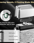 Hair Clippers for Man T-Blade Trimmer Nose Hair Trimmer Electric Shaver Set, Professional 4 in 1 Barber Clippers Set for Haircut, Men’s Grooming Kit with LCD Display, Ideal Gift for Him