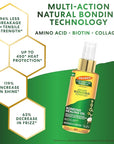 Palmer's Amino Bonding Complex Hair Oil, Healing Treatment with Coconut Oil & Vitamin E, Heat Protectant, Anti Frizz, Adds Shine, Strengthens & Protects Hair Growth, All Hair Types, 4 fl oz
