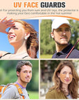 10 Pair Sun Protection Patch For Face UV Protection Patch Golf Patches UV Patch for Sunscreen Multifunctional Face Patches for Men Women Sports Outdoor Golf, Surf, Swim, Ski and Snow