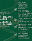 Nexxus Unbreakable Care Anti-Breakage Shampoo With Keratin, Collagen, Biotin For Fine And Thin Hair Sulfate Free Shampoo 13.5 oz