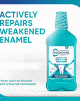 Sensodyne Pronamel Intensive Enamel Repair Alcohol-Free Mouthwash to Help Actively Repair Enamel and Protect Against Cavities, Extra Fresh, 16.9 fl oz (3 Pack)