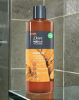 DOVE MEN + CARE Face + Body Wash For Men Awaken Turmeric + Ginger Root 18 oz 4 Count