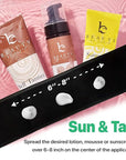 Self Tanner Back Applicator - Use With Self Tanner or Any Self Tan Product, Sunless Tanning Back Applicator, Back Lotion Applicator, Tanning Mitt for Back