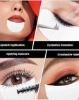 200PCS Eyeshadow Shields for Eye Makeup, Eyeshadow Shield Make up Tape for Eyelash Extensions, Eyeliner, Lip and Tinting