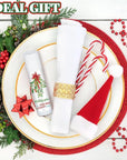 50 Pcs Christmas Lip Balms Mistletoe Supplies