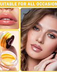 Bee Lip Balm Honey Pot,4 PCS Moisturizing