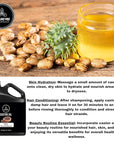 Naturevibe Botanicals Castor Oil 32 Ounces | 100% Pure and Natural | Great for Skin Care and Hair Care | Hexane Free Unrefined Oil for Enhanced Eyebrows and Eyelashes 32 Fl Oz | 946ml