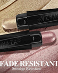3PCS Cream Eyeshadow Sticks, Neutral Eye Shadow Makeup Pencil Set, Eye Brightener Highlighter, Waterproof & Long Lasting Shadow Stick And Eyeliner