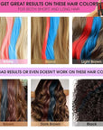 New Hair Chalk Comb Temporary Hair Color Dye for Girls Kids with Light Color Hair, Washable Hair Chalk for Girls Age 4 5 6 7 8 9 10 Birthday Cosplay DIY,Independence Day (Red,White,Blue)