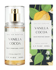 Hair Perfume for Women, Summer Lightweight Long Lasting Fragrance Mist - 3:7 Hydrating Serum Alcohol Free Formula, Argan Oil Scented Hair Spray with Keratin & Elastin (Vanilla Cocoa) 2.7 fl oz