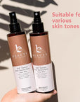 Self Tanner Spray - USA Made with Natural & Organic Ingredients, Fast Drying Spray Tan for Pale Skin, Non Toxic Gradual Tanning Spray, Sunless Tanning Water for Women & Men, Fair to Medium