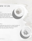 Pink Loose Setting Powder For Women, High-Definition Traceless