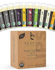 Natural Lip Balm Chapstick Pack - 12 Chap