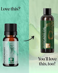 Pure Rosemary Essential Oil for Aromatherapy - Undiluted Rosemary Oil for Hair Skin and Nails - Essential Oil for Diffusers Plus Hair Oil for Enhanced Shine Cleansing and Dry Scalp Treatment