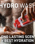 Old Spice Moisturizing Body Wash for Men, Hydro Wash, 2-in-1 Long Lasting Scent & Deep Hydration, 24/7 Shower Fresh, Swagger Scent, 21 oz (Pack of 2)