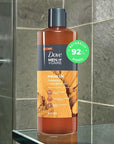 DOVE MEN + CARE Face + Body Wash For Men Awaken Turmeric + Ginger Root 18 oz 4 Count