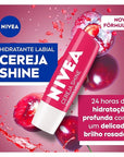 NIVEA Cherry Shine Lip Moisturizer Deep