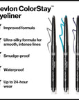 Revlon ColorStay Pencil Waterproof Eyeliner, Smudge-Proof, Eye Makeup with Built-In Sharpener, Packaging May Vary, 210 Teal, 0.01 oz