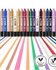 wet n wild Color Icon Cream Eyeliner Eyeshadow Multi-Stick, Moisturizing, Nourishing Velvety Cream-to-Powder Buildable & Blendable Formula, Cruelty-Free & Vegan - Nocturnal Behavior