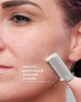 SPA SCIENCES - SIMA Patented Dermaplane Razor for Women Face – Painless 2-in-1 Facial Exfoliation & Peach Fuzz Hair Removal – Anti-Aging – 3 Speeds – Rechargeable – 19 Weeks Treatment