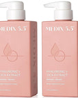 Medix 5.5 Hyaluronic Acid + Vitamin E Cream Body Lotion For Women | Hydrating Dry Skin Firming Lotion Minimizes Look Of Wrinkles, Stretch Marks, Cellulite, & Crepey Skin | Skin Care Products | 2-Pack