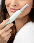 SPA SCIENCES - SIMA Patented Dermaplane Razor for Women Face – Painless 2-in-1 Facial Exfoliation & Peach Fuzz Hair Removal – Anti-Aging – 3 Speeds – Rechargeable – 7 Weeks Treatment