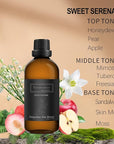 Sweet Serenade 100ML Essential Oil Inspired by Hilton Hotel, Hotel Pure Aromatherapy Diffuser Oil with Honeydew, Pear, Apple for Scent Air Machine, Home Luxury & Hotel Scents