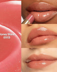REVLON Super Lustrous Glass Shine Balm, Hydrating Tinted Lipstick, Sheer, Glossy Shiny Finish, 003 Honey Shine, 0.11 oz