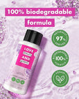 Love Beauty and Planet Shampoo Milk Moisture and Bounce for Waves and Curls Rice Oil and Angelica Essence 100 percent Biodegradable Shampoo 13.5 oz