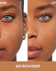 COVERGIRL, Clean Fresh Skin Milk Foundation, Rich/Deep, 1 Count