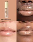 Milani Lip Gloss, Keep It Full Nourishing Lip Plumper with Hyaluronic Acid & Peptides for Soft, Fuller-Looking Lips (0.13 Fl. Oz.) Nude Shimmer