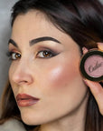 Oulac Shimmer Blush Makeup| 2 in 1 Powdery 4.8g