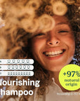 ATTITUDE Nourishing Shampoo for Curly Hair with Moringa Oil, EWG Verified, Vegan and Naturally Derived, 3a, 3b, 3c Curl Type, Provides Lightweight Moisture to Curls, 16 Fl Oz