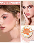 Pink Setting Powder Loose Face Powder Matte Soft
