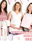 50 Pack Floral Baby Shower Lip Gifts
