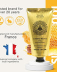 Panier des Sens - Hand Cream for Dry Cracked Hands - Hand Lotion with Honey & Shea Butter - Vitamin E Skin Moisturizer with 97% Natural Ingredients - Made in France, 2.5 fl oz