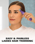 Wahl Pure Confidence Rechargeable Electric Trimmer, Shaver, & Detailer for Smooth Shaving & Trimming of The Face, Underarm, Eyebrows, & Bikini Areas – Model 9865-100