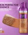 Covergirl Simply Ageless Skin Perfector Essence Foundation, 60 Vegan Formula, 1.0oz