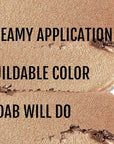 Organic Tint Tube, 100% Natural Vegan Gluten-Free Cream Bronzer Multi-Stick, Made in USA, Brandy
