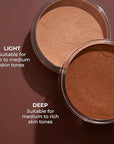 COVER FX Illuminating Setting Powder Duo - Deep- Makeup All-Day