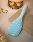 Tangle Teezer Fine & Fragile Ultimate Detangler Brush, Dry & Wet Hair Brush to Detangle & Reduce Breakage, Large, Seafoam Blue