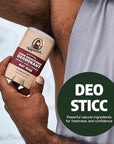 Dr. Squatch Natural Deodorant for Men - Odor-Squatching Aluminum Free - Rainforest Rapids & Cool Fresh Aloe (2.65 oz, 2-Pack)