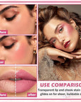 4PCS Cooling Water Jelly Tint Blush Stick for Cruelty Free