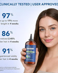 Botanic Hearth 100% Pure Rosemary Oil For Hair Growth | Infused with Biotin, Jojoba & Castor Oil | Hair Oil Repairs Dry Damaged Hair, Strengthening, Healthier - Hair Tonic, 16.0 fl oz